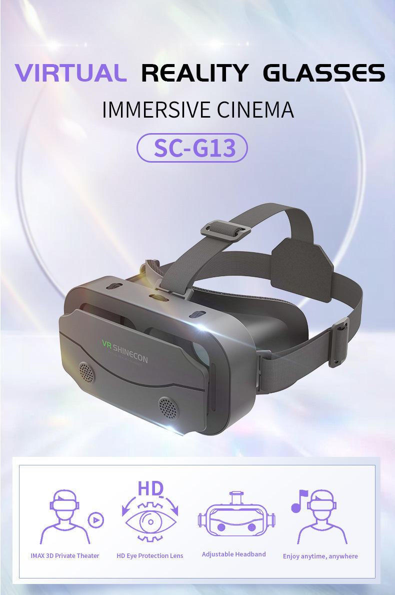 Mobile Movie Game Virtual Reality VR Glasses - Image 10