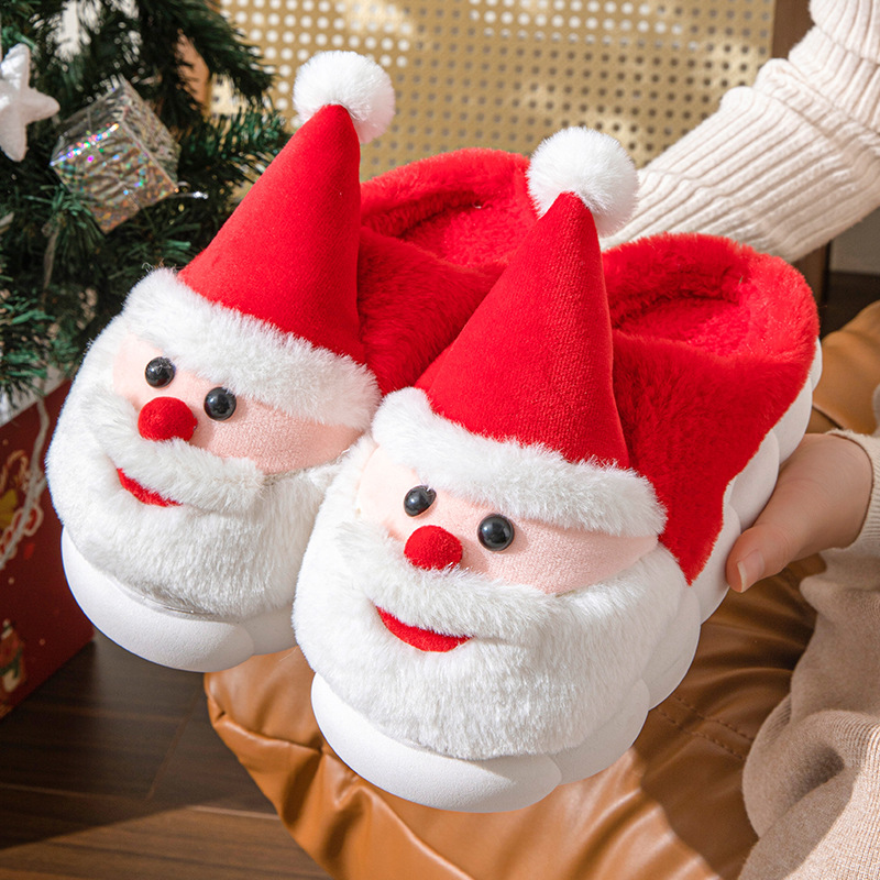 Santa Claus Home Thick-soled Non-slip Slippers - Image 4