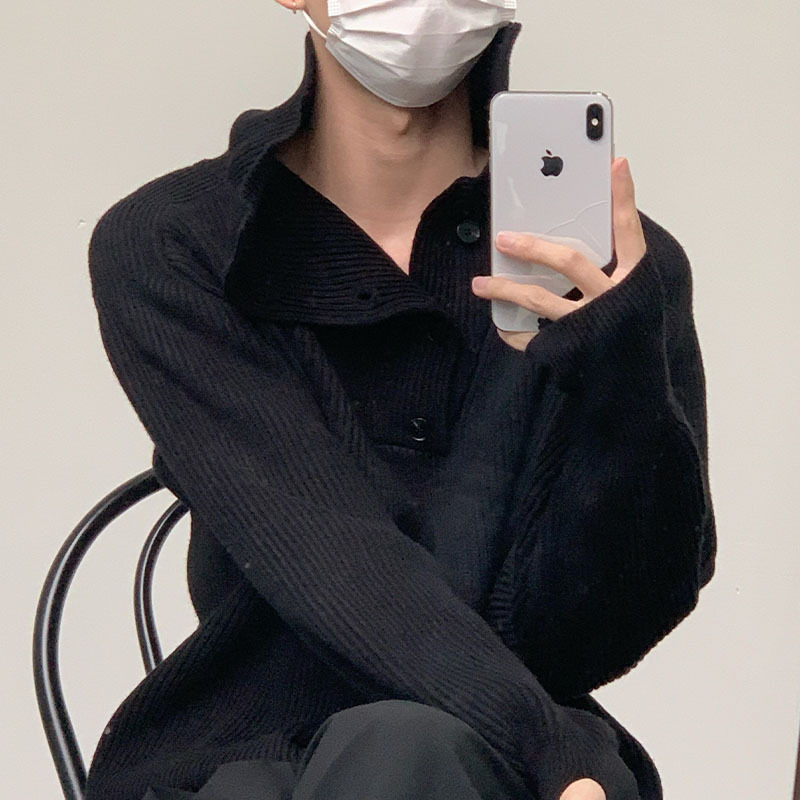 Sweater Men's Idle Style High-grade Round Neck Pullover Loose - Image 3