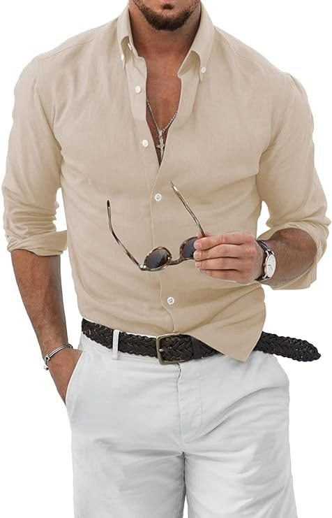 Men's Short Lapels Shirt Top Home Handsome - Image 2