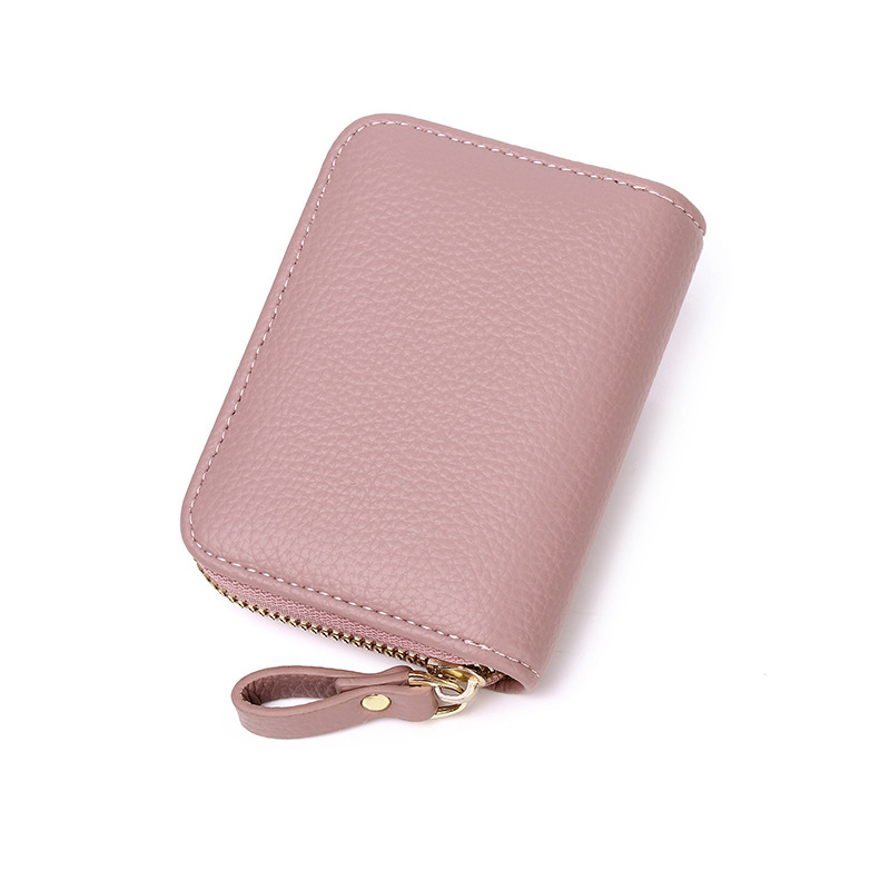 Anti-theft Swiping Expanding Card Holder Men's Ladies Card Holder Card Holder Multifunctional Zipper Small Wallet - Image 2