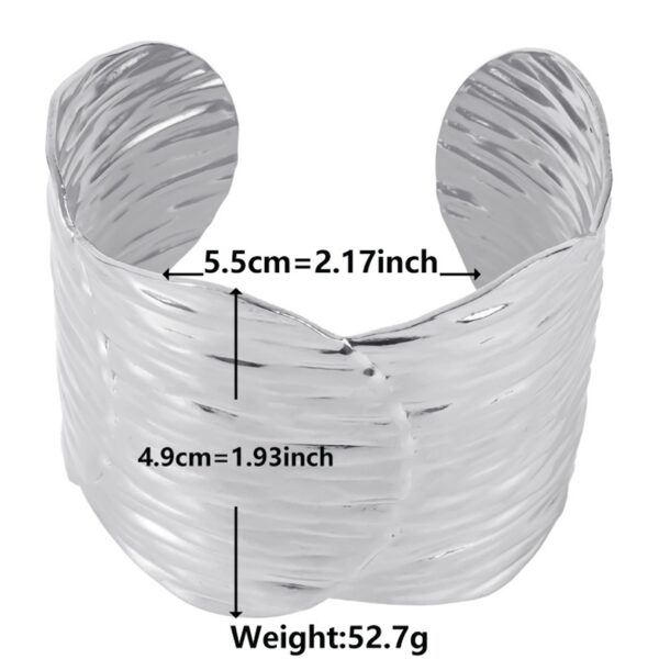 European And American Adjustable Stainless Steel Bracelet - Image 3