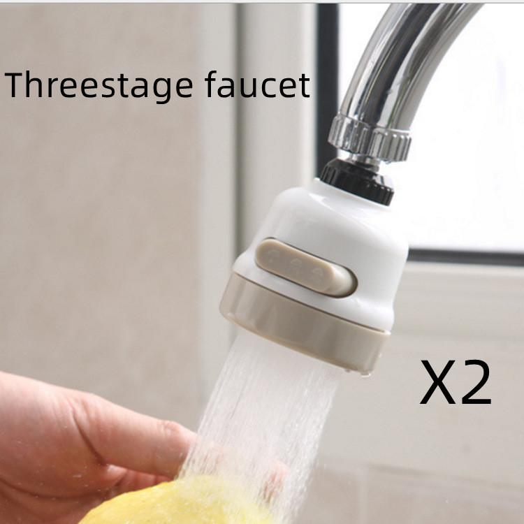 Three-speed Adjustment Tap Splash-proof Filter Kitchen Sprinkler Water Saver - Image 2