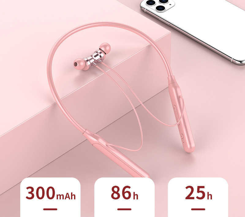 G06 Bluetooth-compatible Earphones Wireless Magnetic Neckband Headphones Earbuds Waterproof Sport Music Headset Stereo With Mic - Image 3