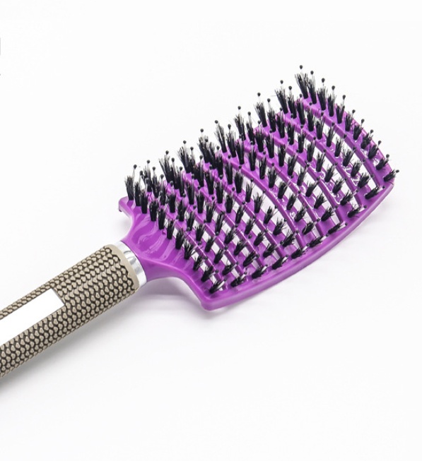 Hairbrush Anti Klit Brushy Haarborstel Women Detangler Hair Brush Bristle Nylon Scalp Massage Teaser Hair Brush Comb - Image 4