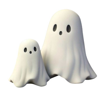 Multi-Functional Ghost Statues Cute Ghosts Small Horror Ghosts Halloween Home Decorations Coffee Table Centerpieces Shelf Decorations - Image 6