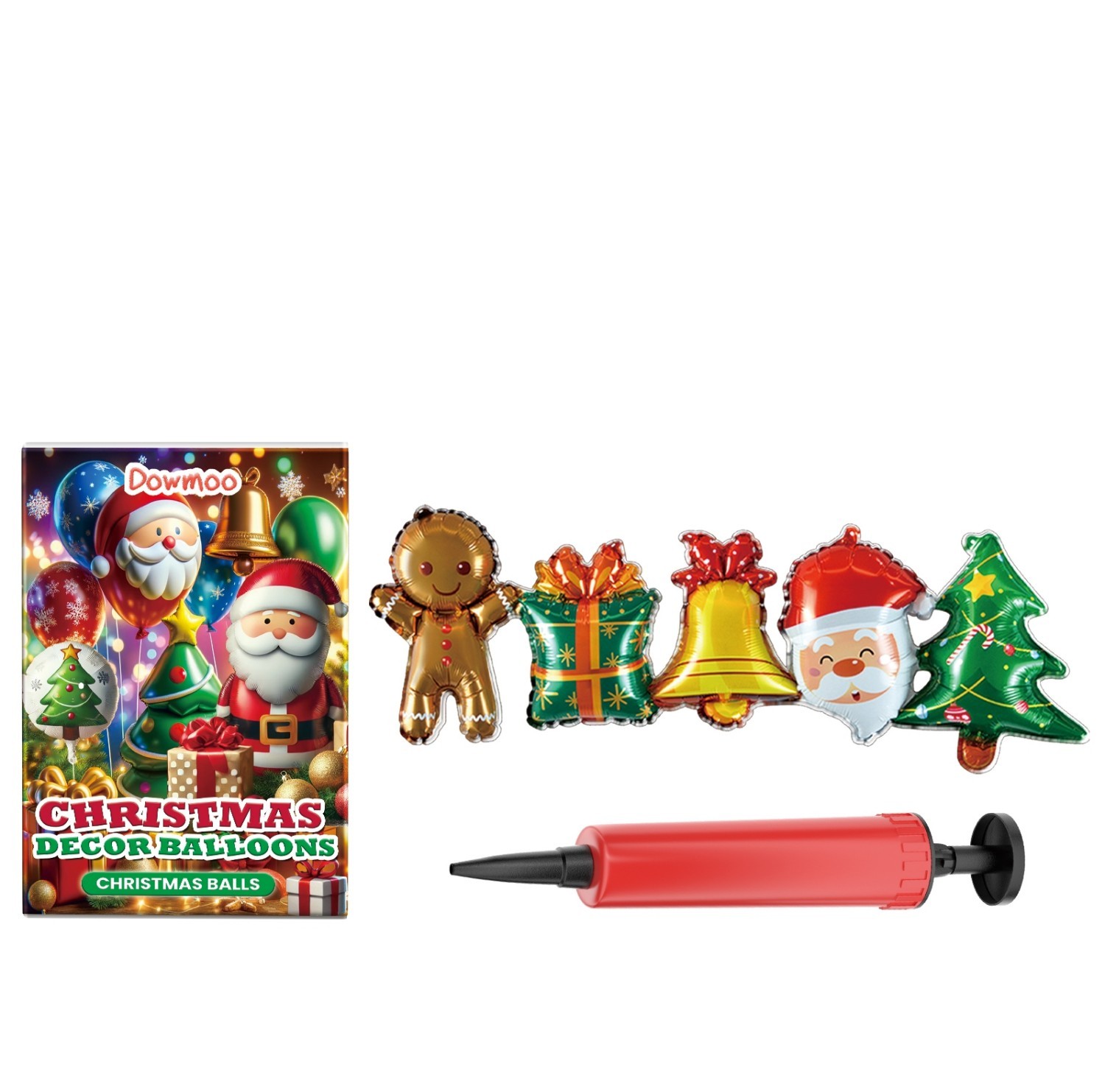 Christmas Decor Balloons Christmas Snowman - Image 6