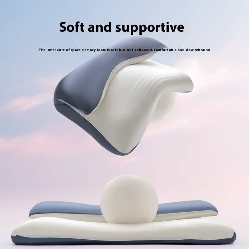 Pillow Cervical Support Improve Sleeping Sleeping Beauty Memory Foam Pillow - Image 6
