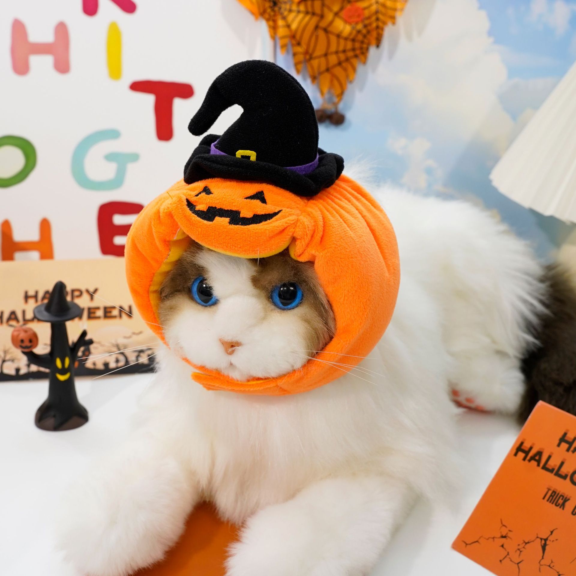 Halloween Pumpkin Vest For Dogs Cats Festive Pet Costume Harness Funny Thanksgiving Christmas Apparel For Small Animals Clothing - Image 2