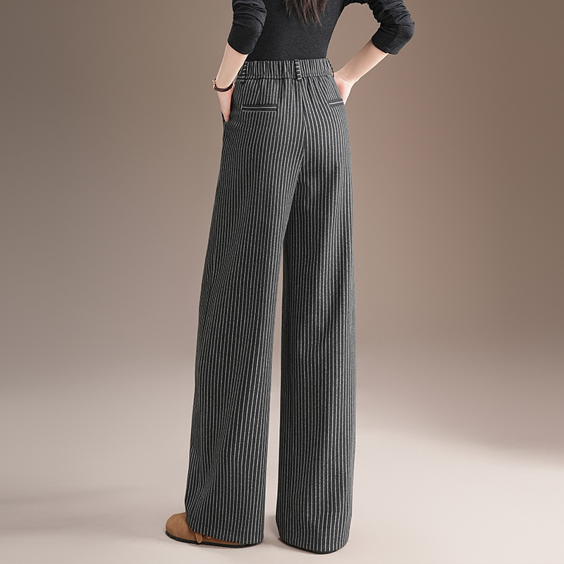 Women's Loose Fashion Slimming Draping Straight Pants - Image 5