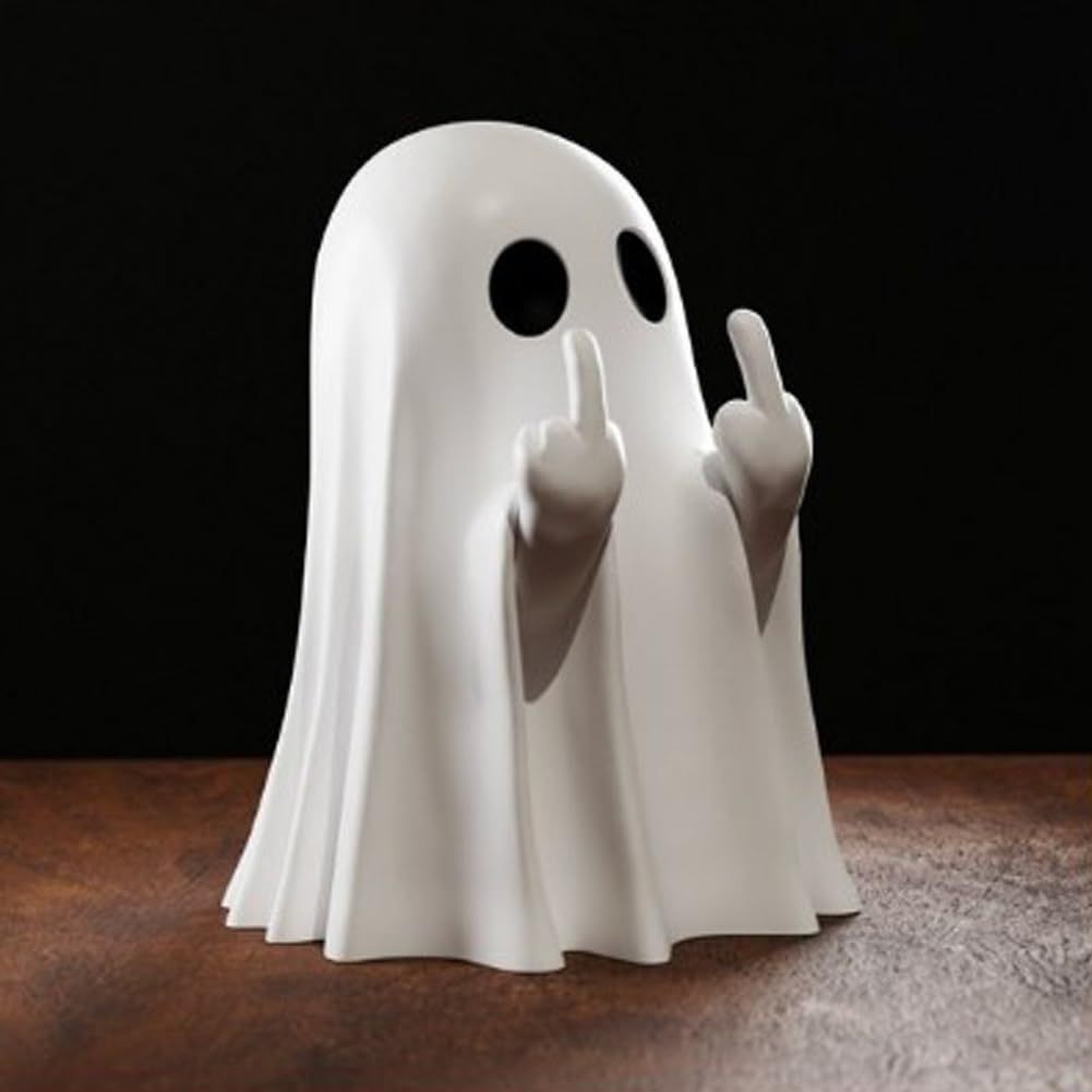 Multi-Functional Ghost Statues Cute Ghosts Small Horror Ghosts Halloween Home Decorations Coffee Table Centerpieces Shelf Decorations - Image 9