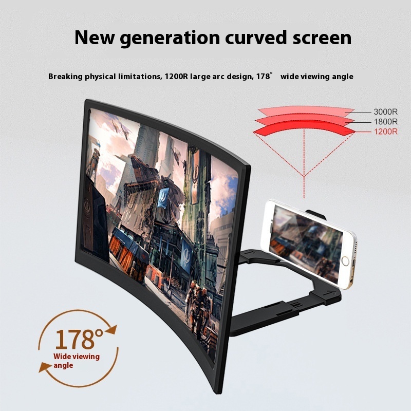 TV Mobile Phone Screen Plastic Amplifier - Image 4