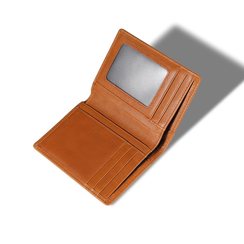New Genuine Leather Wallet Men's Polished Fashion - Image 4