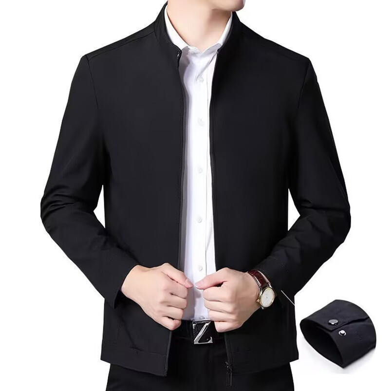 Men's Spring And Autumn New Casual Jacket - Image 2