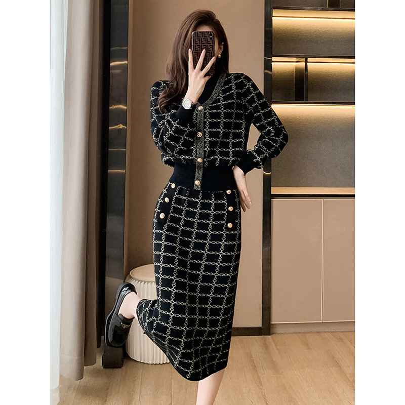 New Sweaters Skirt Two-piece Suit For Women - Image 7