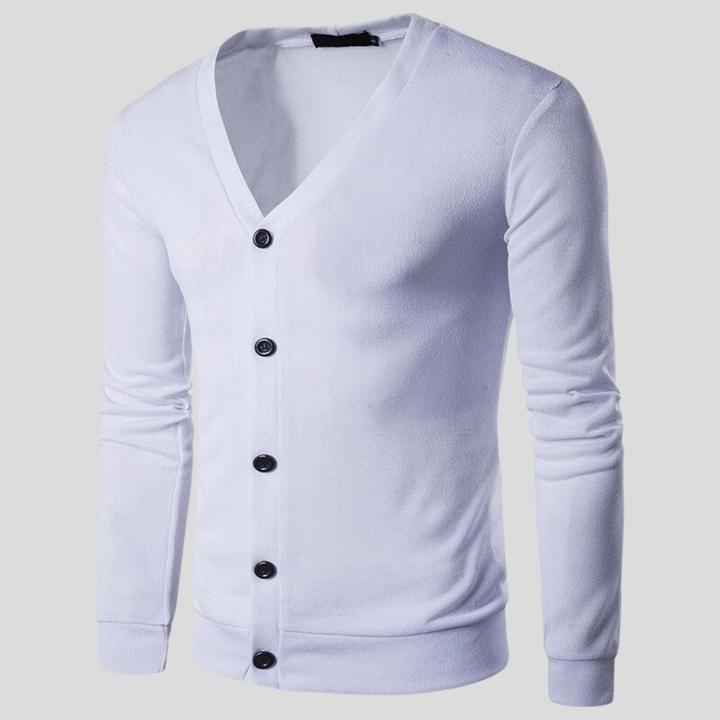Fashion Simple Casual Men's Sweater Jacket - Image 8