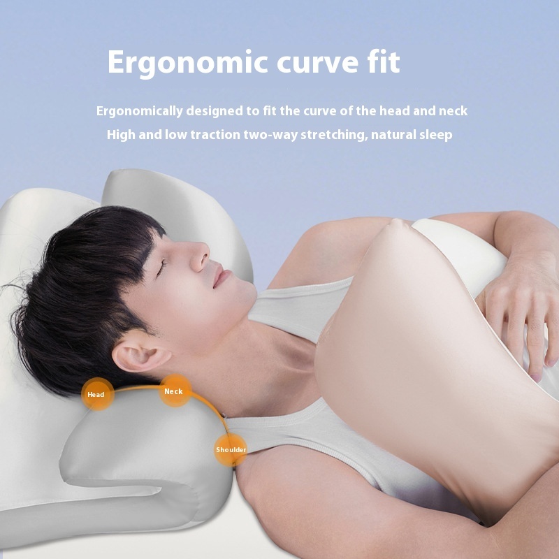 Pillow Cervical Support Improve Sleeping Sleeping Beauty Memory Foam Pillow - Image 4