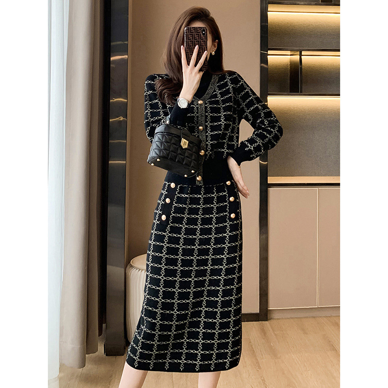 New Sweaters Skirt Two-piece Suit For Women - Image 8