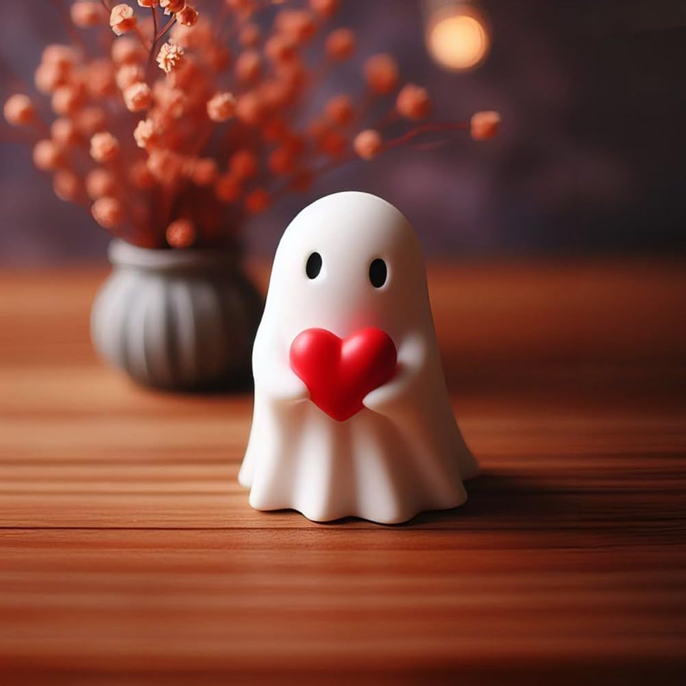 Multi-Functional Ghost Statues Cute Ghosts Small Horror Ghosts Halloween Home Decorations Coffee Table Centerpieces Shelf Decorations - Image 5