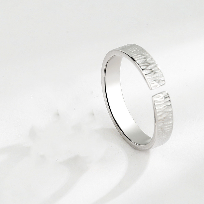 Sterling Silver Couple Rings For Men And Women - Image 3