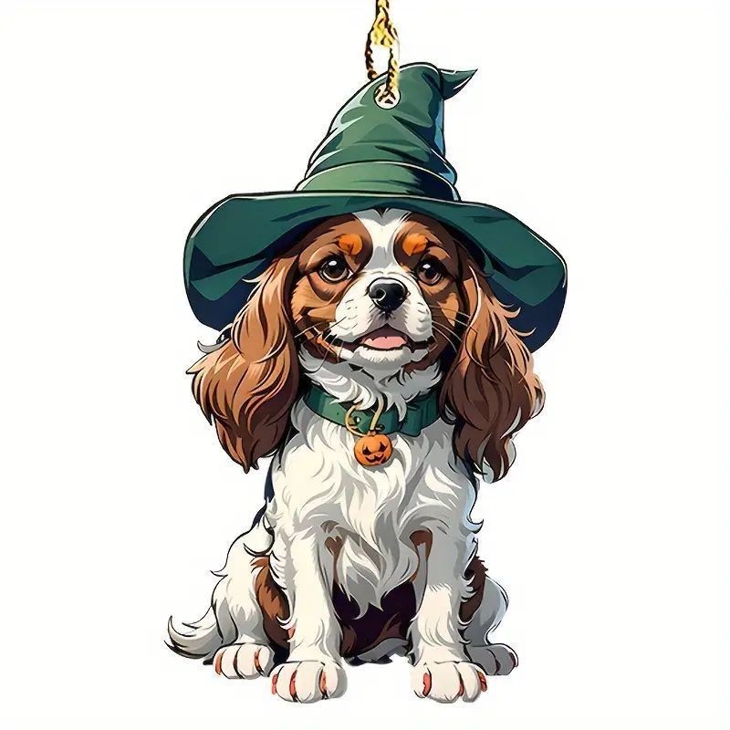 Christmas Christmas Tree Decoration Acrylic Flat Hanging Decorations - Image 7