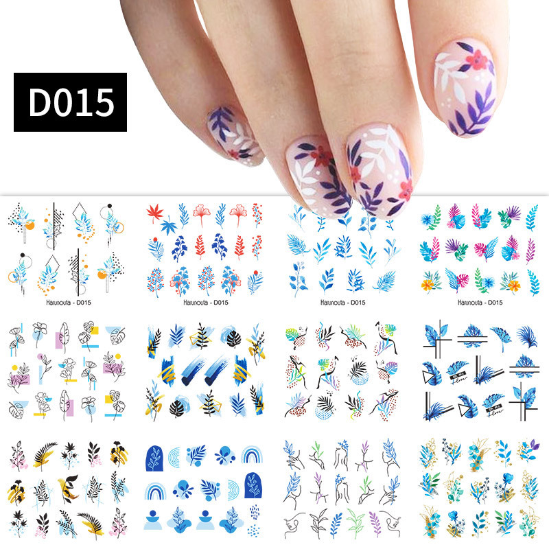 Nail Art Sticker Snake Rainbow Transfer DIY - Image 2