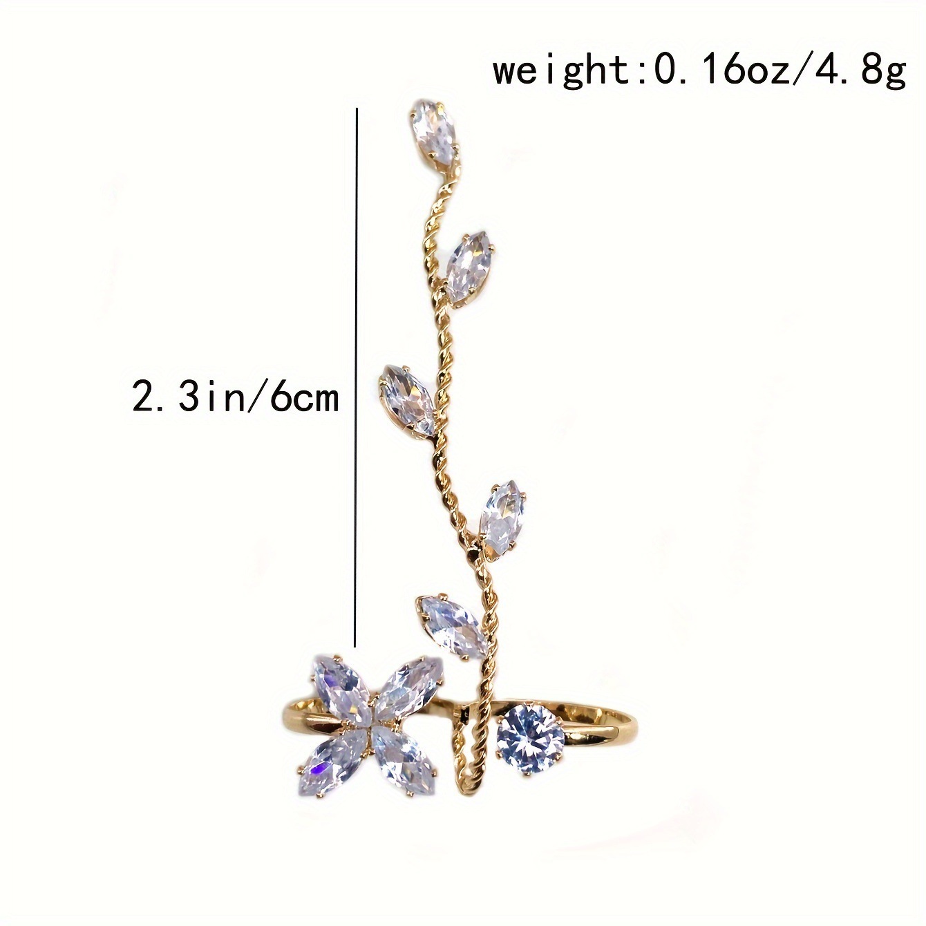 Fashion Toe Ring Female Opening Foot Ornaments Party Simple And Exquisite - Image 2