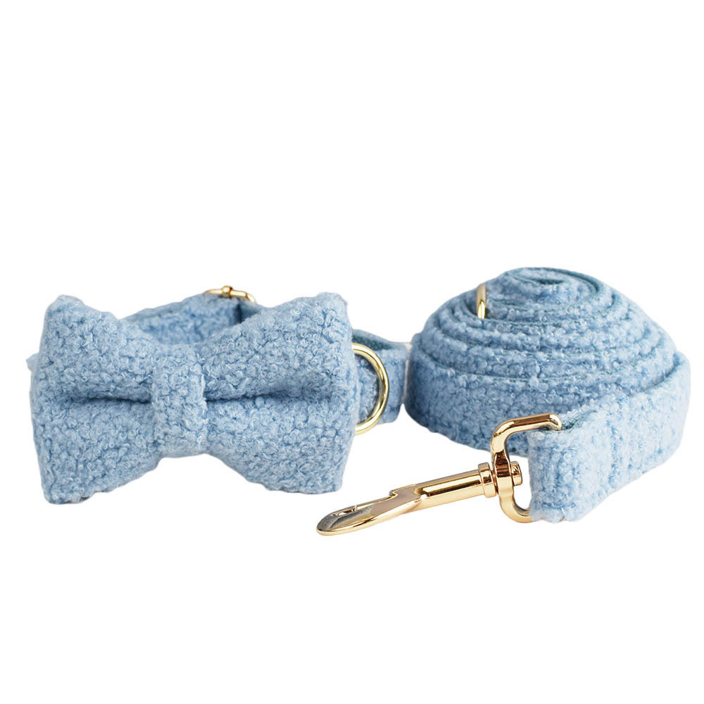Blue Teddy Bear Dog Breast Collar Pet Collar - Image 9