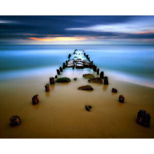 Painting by numbers - beach