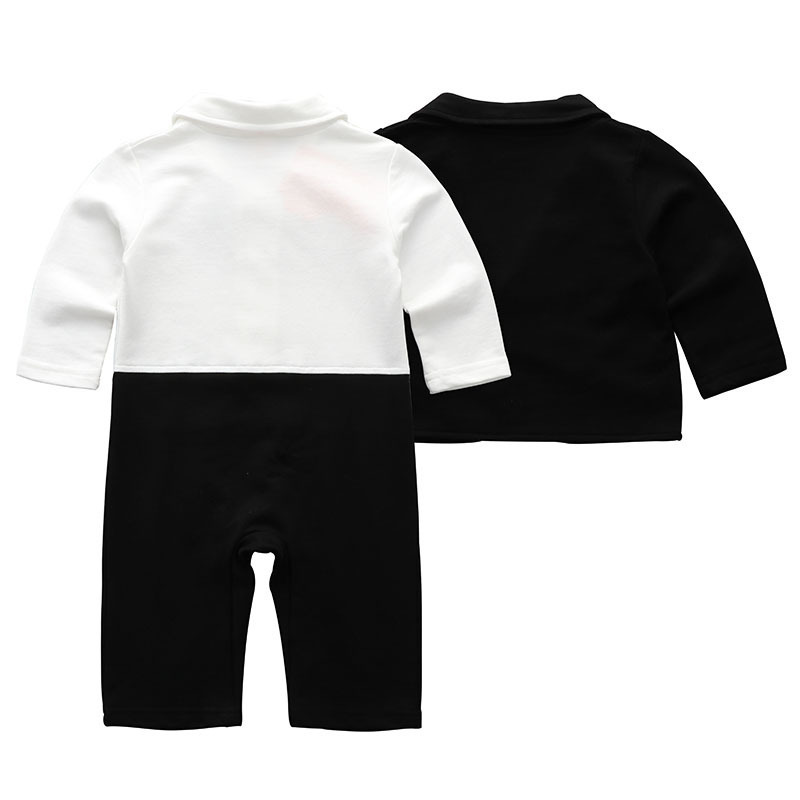 Baby boy gentleman dress long sleeve suit - Image 7
