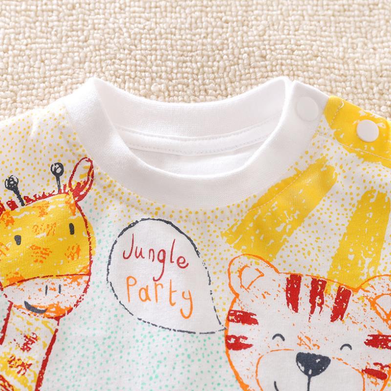 Spring And Autumn New Baby Onesies - Image 8