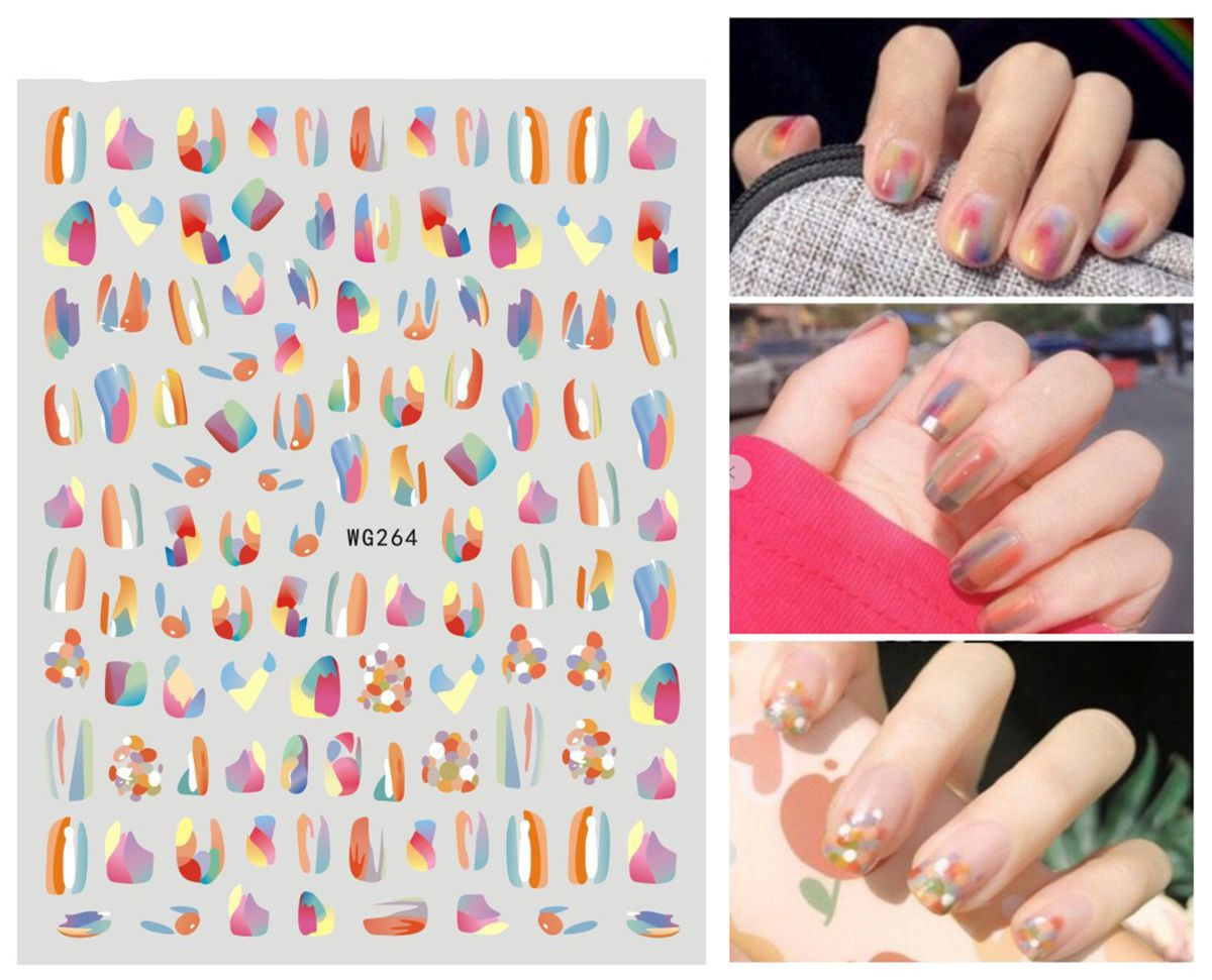 Summer Graffiti Ultra-thin Adhesive Nail Stickers - Image 6