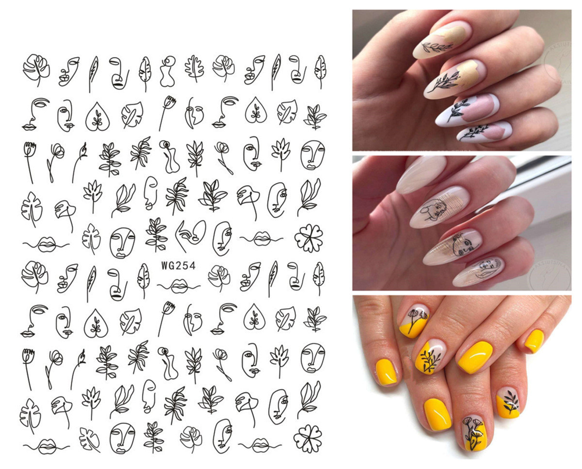 Summer Graffiti Ultra-thin Adhesive Nail Stickers - Image 10