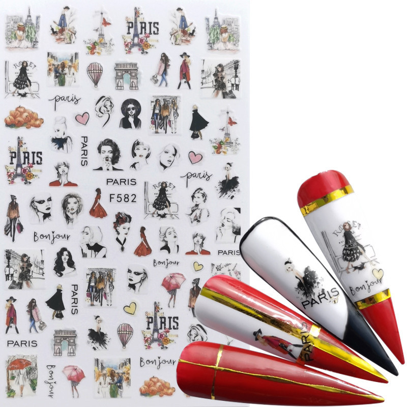 Adhesive Straps Nail Stickers Decorative Manicure - Image 9