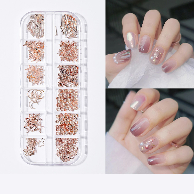 Pearl Butterfly Nail Patch Nail Art Jewelry Set - Image 8