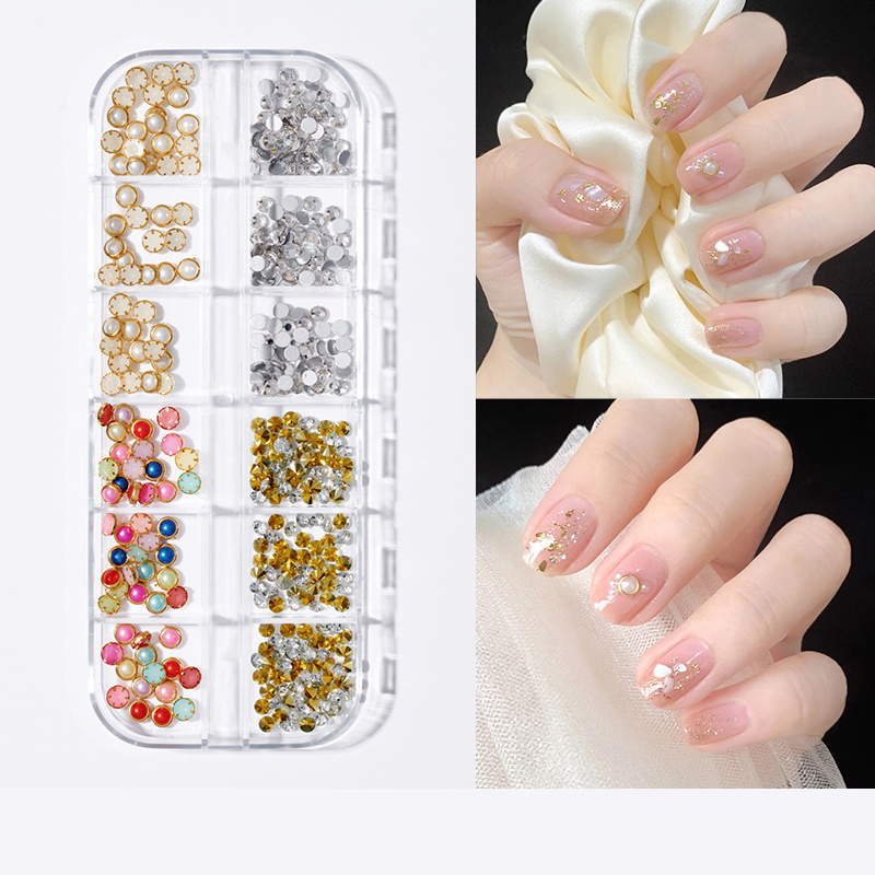 Pearl Butterfly Nail Patch Nail Art Jewelry Set - Image 6