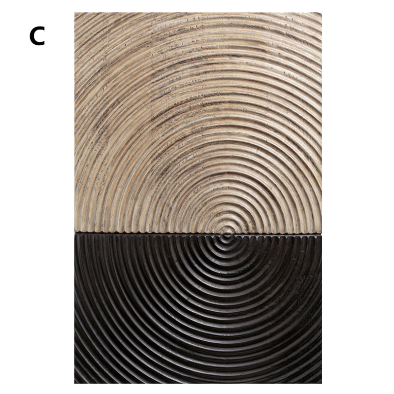 Abstract Wood Grain Retro Luxury Simple Art - Image 3