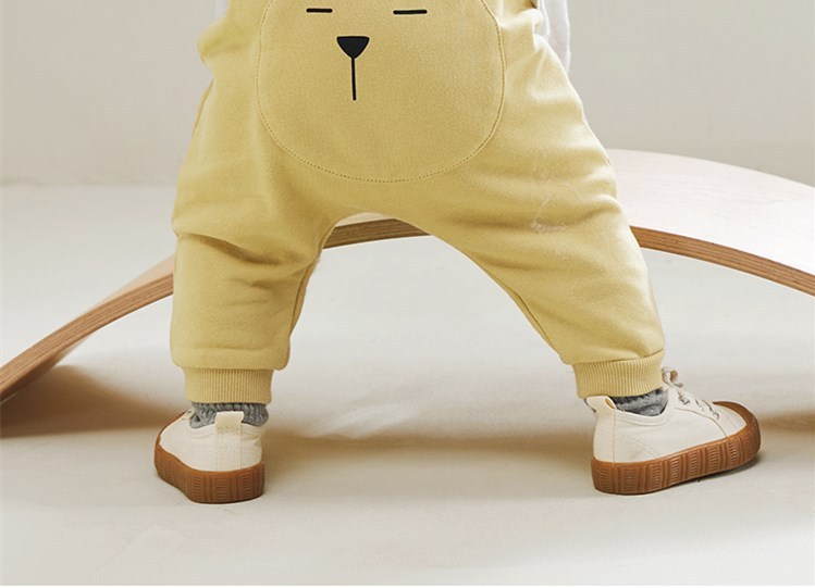 Baby Pants Baby Pp Pants Children'S Clothing Spring And Autumn Pure Cotton - Image 3