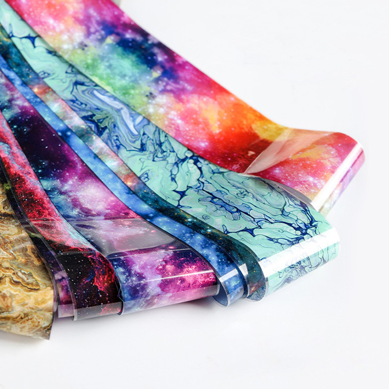 Popular Nail Applique Retro Night Starry Sky Starry Paper - Image 10