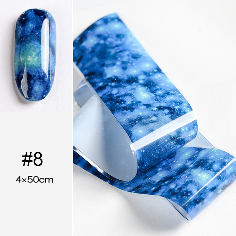 Popular Nail Applique Retro Night Starry Sky Starry Paper - Image 3