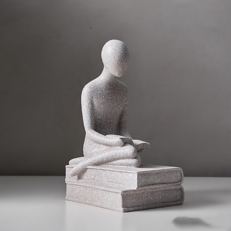 Living Room Decoration Nordic Home Decoration AbstractFigure Statue Modern Art Sculpture Aesthetic Room Decor Statue Of Love - Image 2