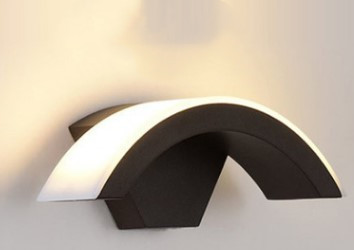 Led Wall Light Curved Moon Induction Wall Light - Image 3