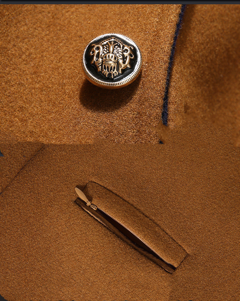 Men's woollen overcoat - Image 3