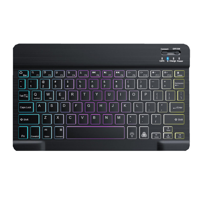 Colorful Luminous Wireless Keyboard And Mouse Set - Image 3