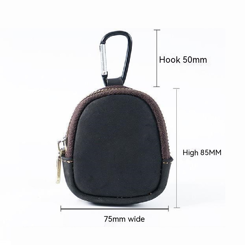 Cowhide Small Wallet Zipper Shell - Image 6