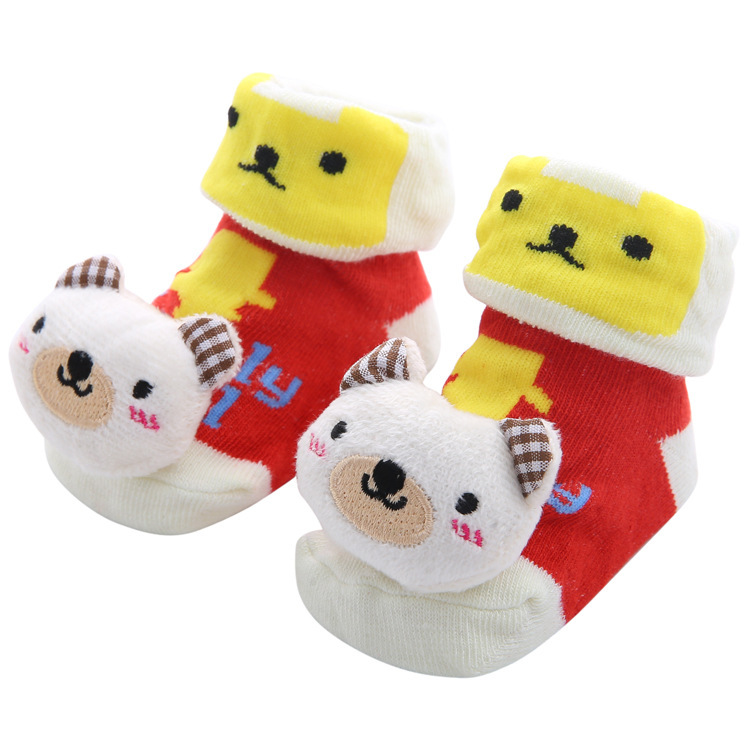 Cotton Cartoon Non-slip Baby Floor Socks - Image 2