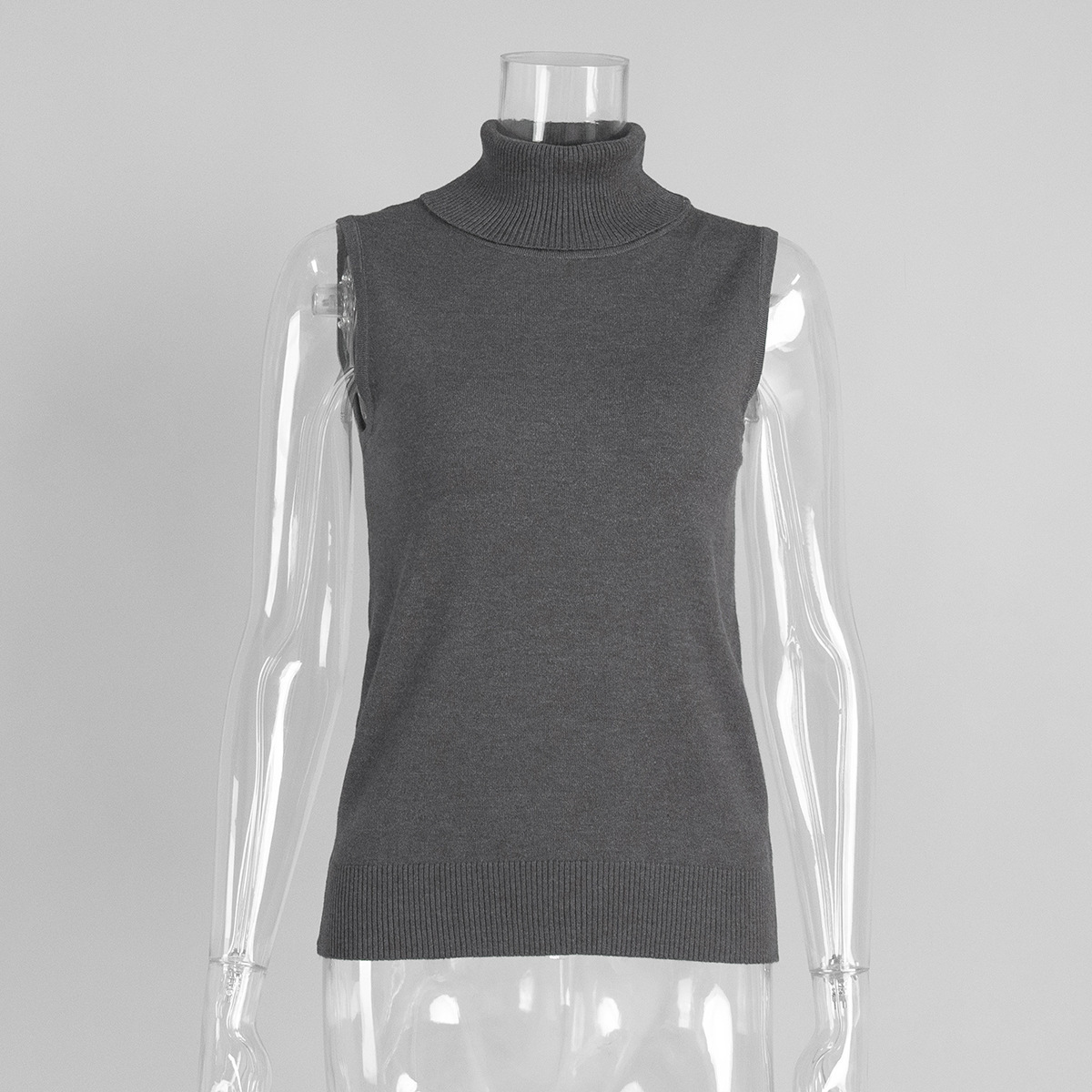 Knitted Sleeveless Vest European And American Autumn - Image 7