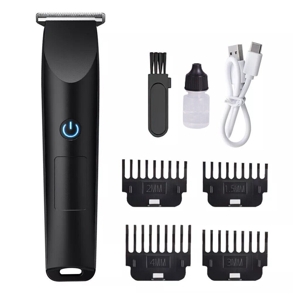 Men's Electric Beard Shaver Trimmer Razor Rechargeable Hair Shaving Machine USB