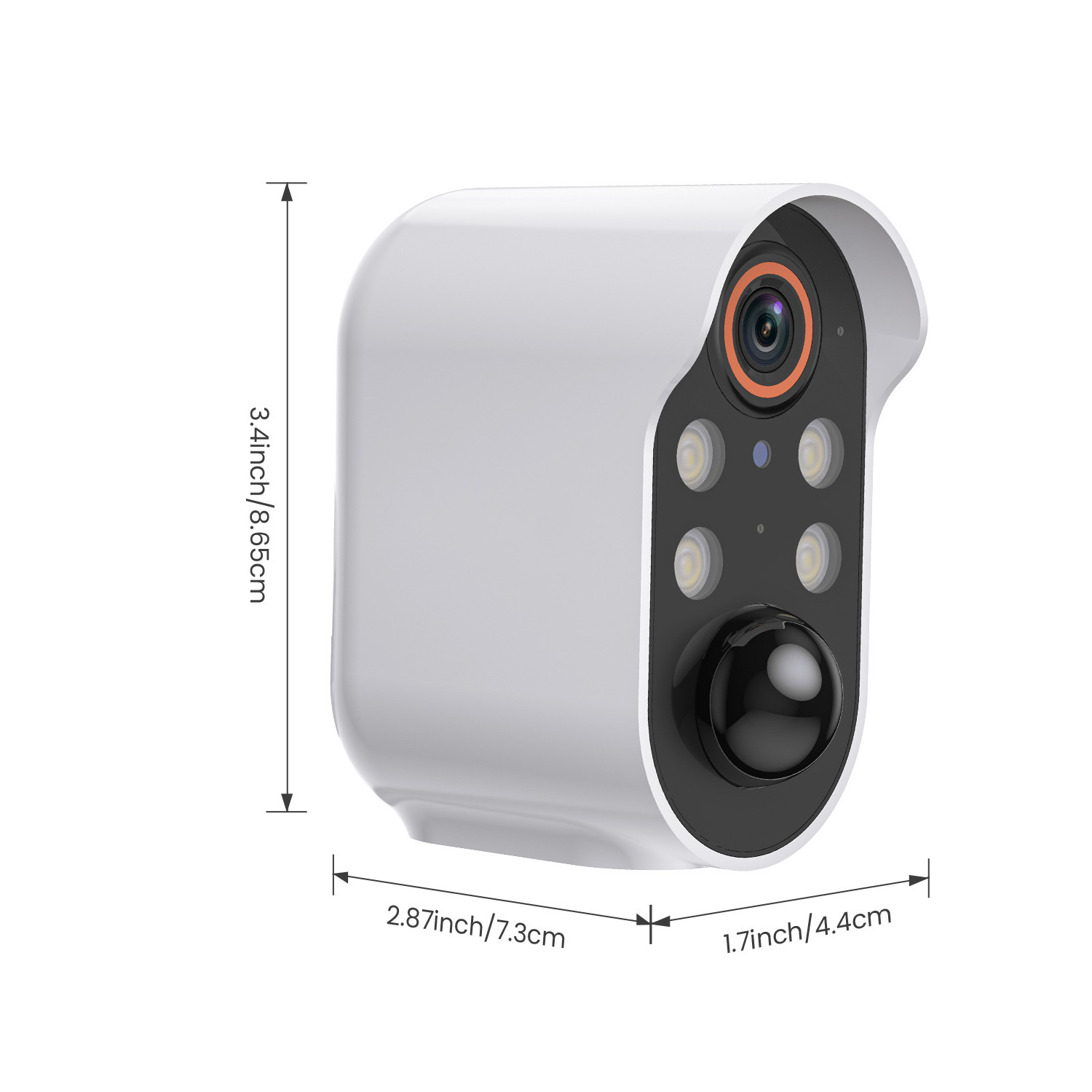 Security Battery Camera Wireless WiFi Outdoor Monitoring - Image 2