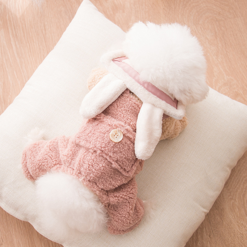 Autumn and winter thick dog four-legged clothes - Image 4